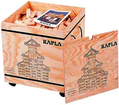 1-4 KAPLA 1000er Box Holzbausteine mit Kunstbuch Nr 