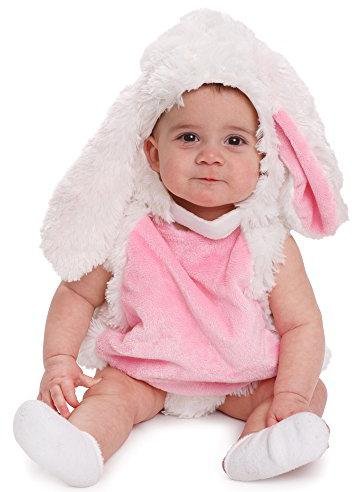 Baby Hasenkostüm 90 cm 1-2 Jahre Hase Kostüm Overall Plüsch Strampler Häschen 
