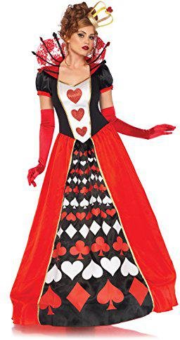 Herzdame Damenkostüm Queen of Hearts Outfit L 42-44 