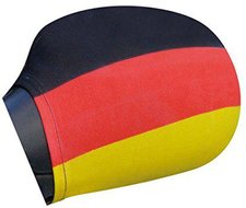 BRUBAKER Spiegelflagge Deutschland Flagge Fahne Außenspiegel Außenspiegelflagge 