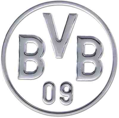 schwarz, 3er-Set Borussia Dortmund BVB-Aufkleber 