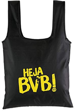 Borussia Dortmund Grillschürze schwarz Schürze mit Tasche Kochschürze  BVB 09 