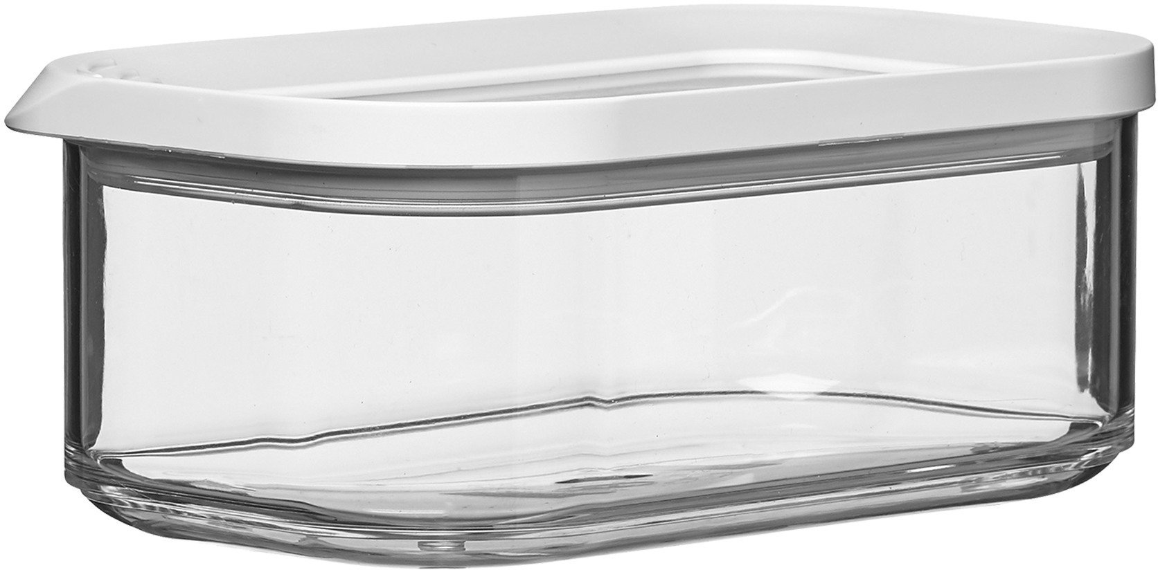 Kunststoff transparent/weiß 4 Stück 425 ml Mepal 106914030600 Modula Vorratsdose
