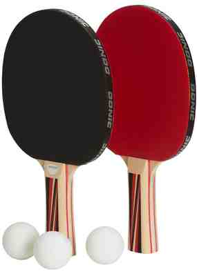 Profi Tischtennis Set 2X Tischtennisschläger Set mit 3X Bällen & 1X Tragetasche 