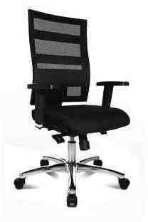 Bürostuhl Schreibtischstuhl Drehstuhl Sessel Topstar X-Pander schwarz rot B-Ware 