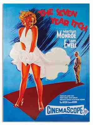 Bild auf Leinwand Marilyn Monroe V9-1 Leinwandbild Wandbild Poster 