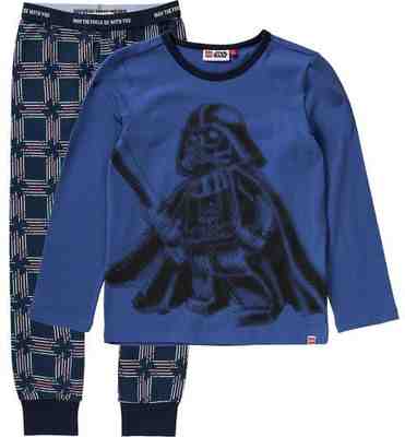 Schlafanzug Star Wars 7 Awaken X-Wing Fighter & BB8 Pyjama  104-140  NEU 