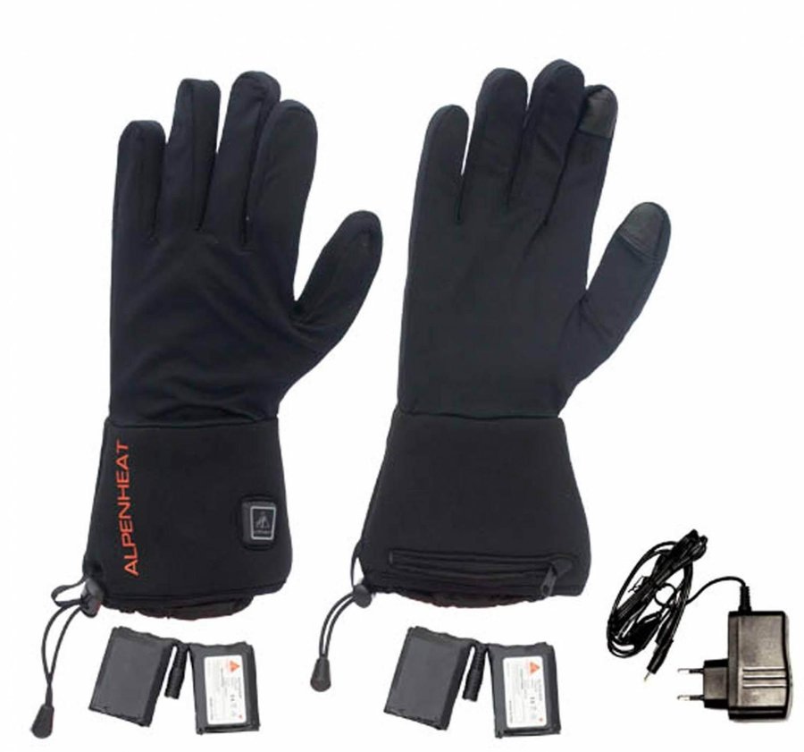 iFCOW USB Beheizte Handschuhe für Damen und Herren Winter Warm Strickhandschuhe Heizhandschuhe Fäustling mit Fingerabdeckung 