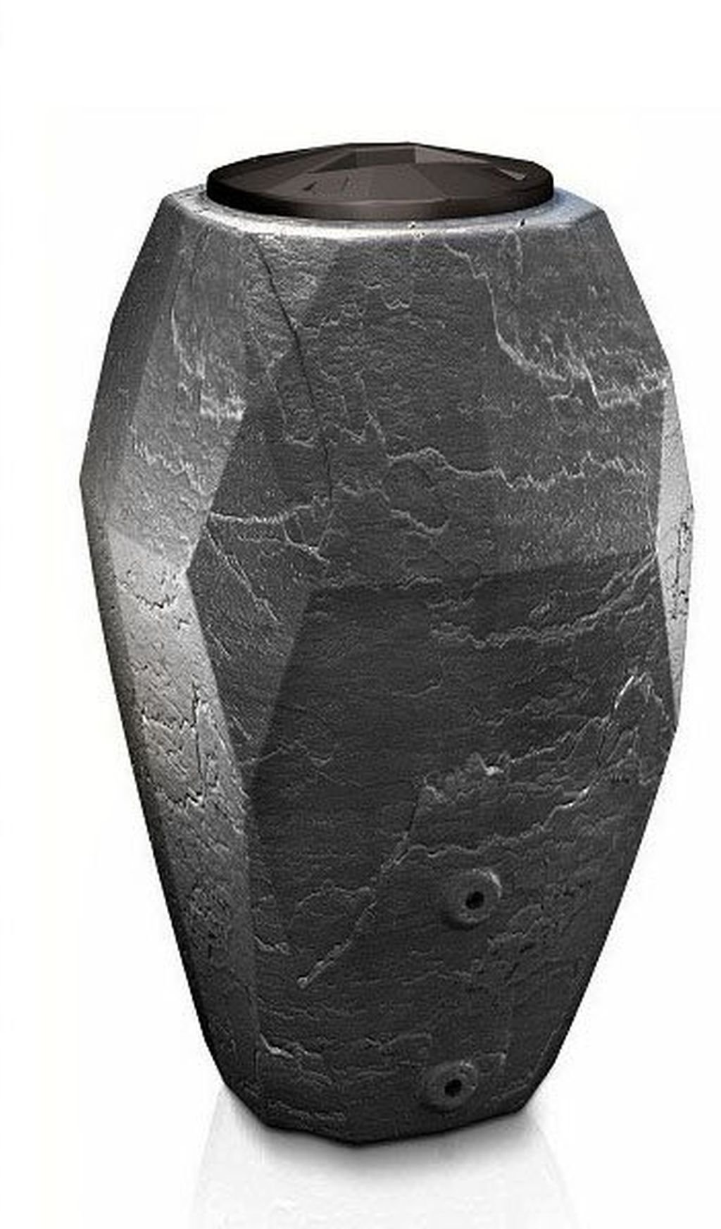 schwarz ION310-S433 68 x 68 x 117,7 cm Prosperplast Regenwassertonne 