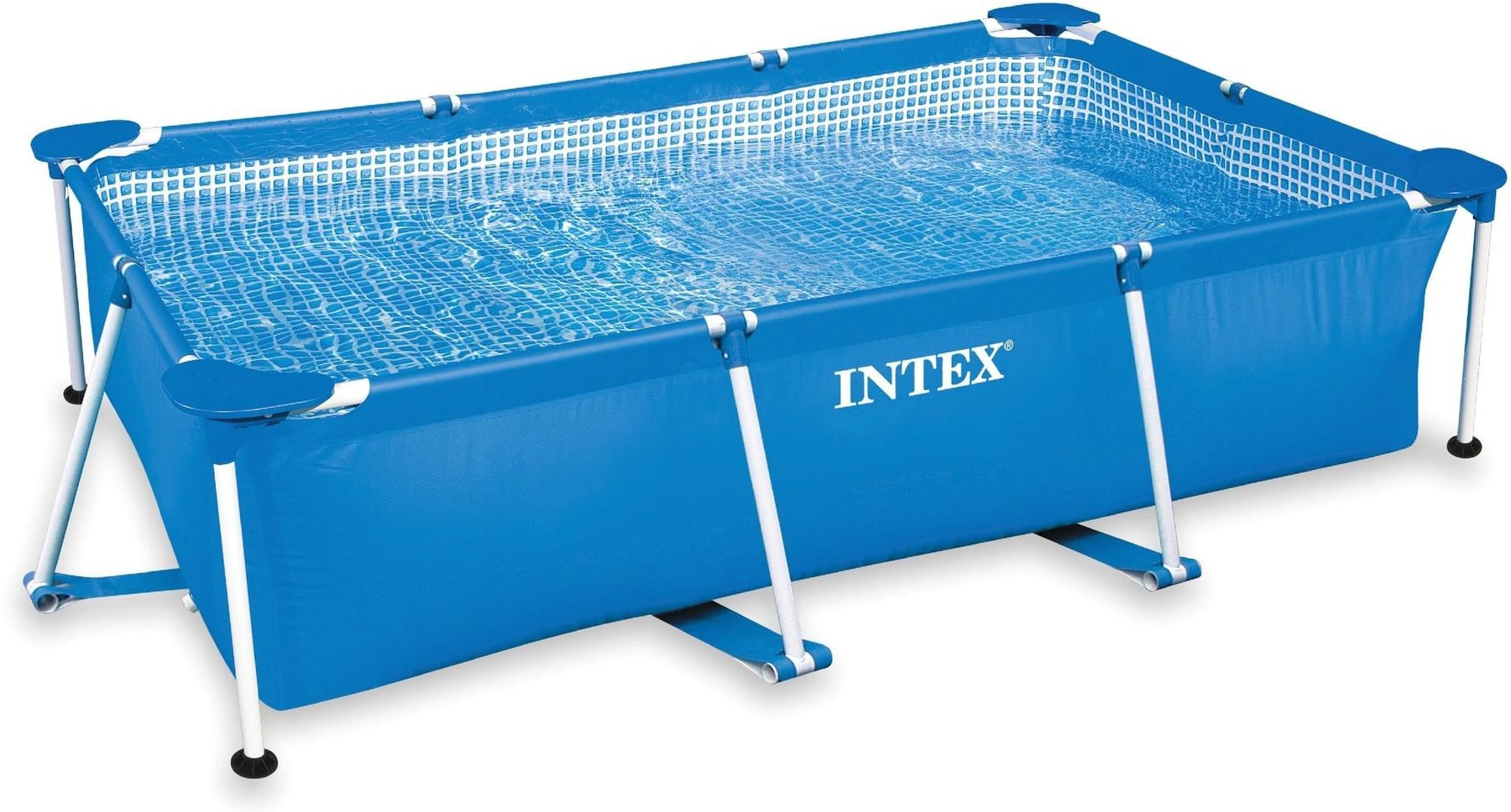Intex Intex Pool 260x160x65cm Family Frame Aufstellpool Stahlrahmen 28271NP // NEU ✅ 