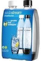 Sodastream  Flaschen Packung mit 2 Stück X 1 Liter Weiß Fuse Verfallen 3 Jahren