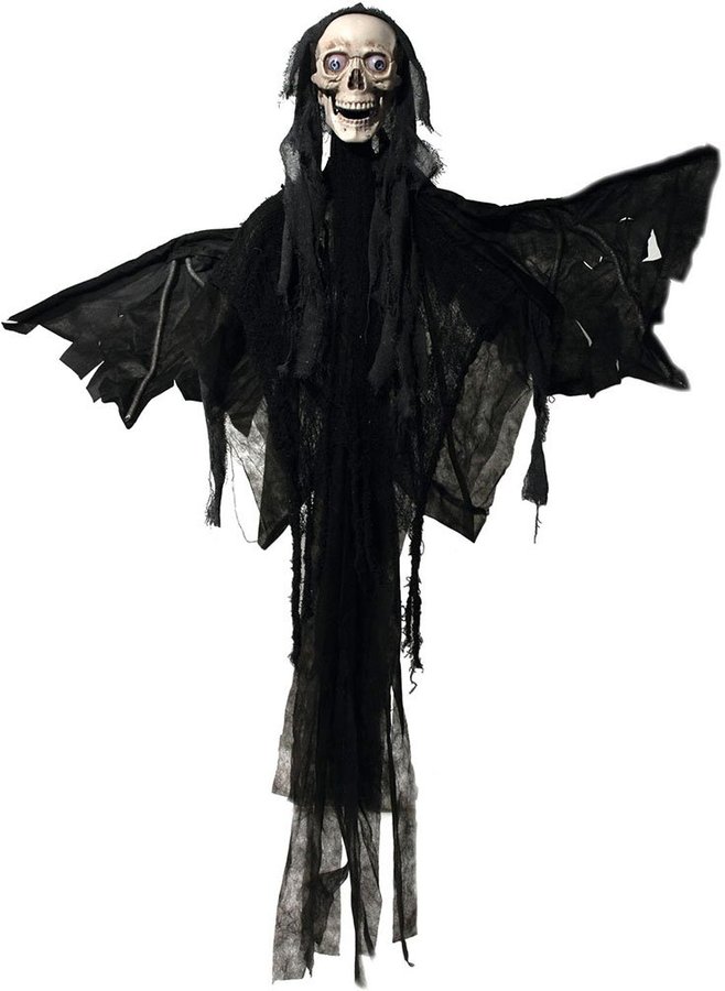 70cm EUROPALMS Halloween Figur Frau mit Hut