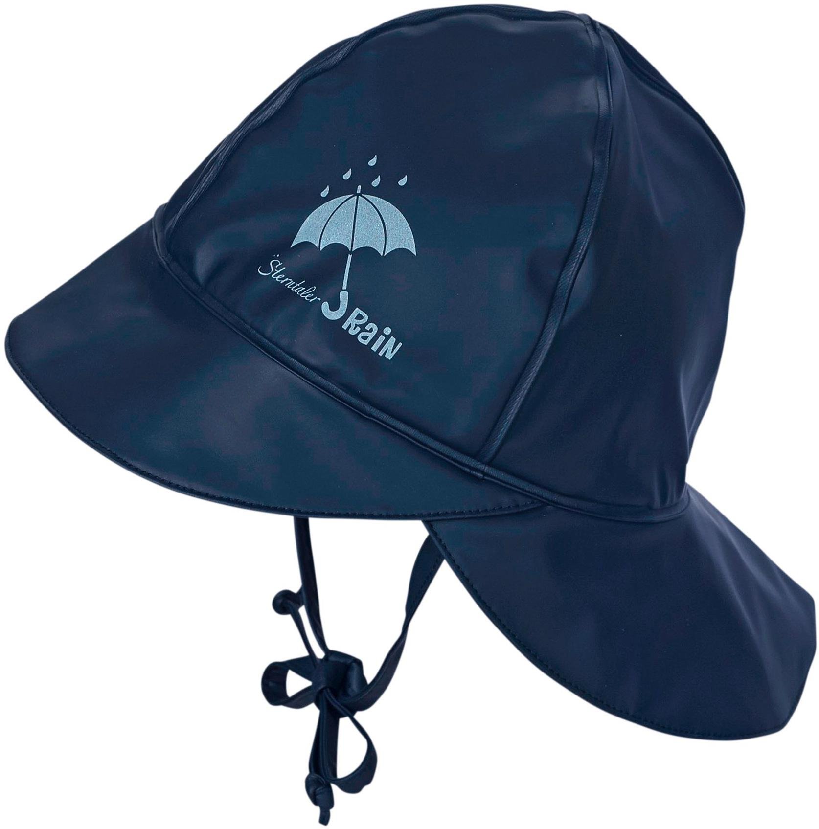 ZLYC Unisex Mode Bucket Hut PU Leder Regenhut Wasserdicht Fischmütze 