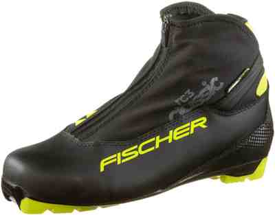 Fischer XC Pro Black Silver Herren Langlaufschuhe LL-Schuh Classic NEU 