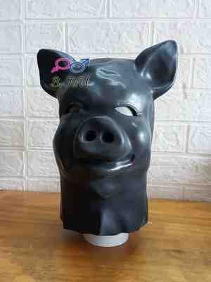 Schweinemaske Schweinsmaske Schwein Maske Fasching Karnevalsmaske Tiermaske 