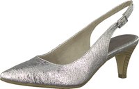 Tamaris Sling Pumps 1-29408-20 Riemchen Damen Schuhe Leder Metallic 