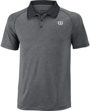 Wilson Herren Tennishemd Größe M Poloshirt rot Polohemd WRA141209 