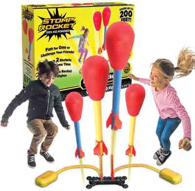 Rakete Spielzeug Garten Spielzeug Kinderspielzeug Druckluftrakete für Kinder 