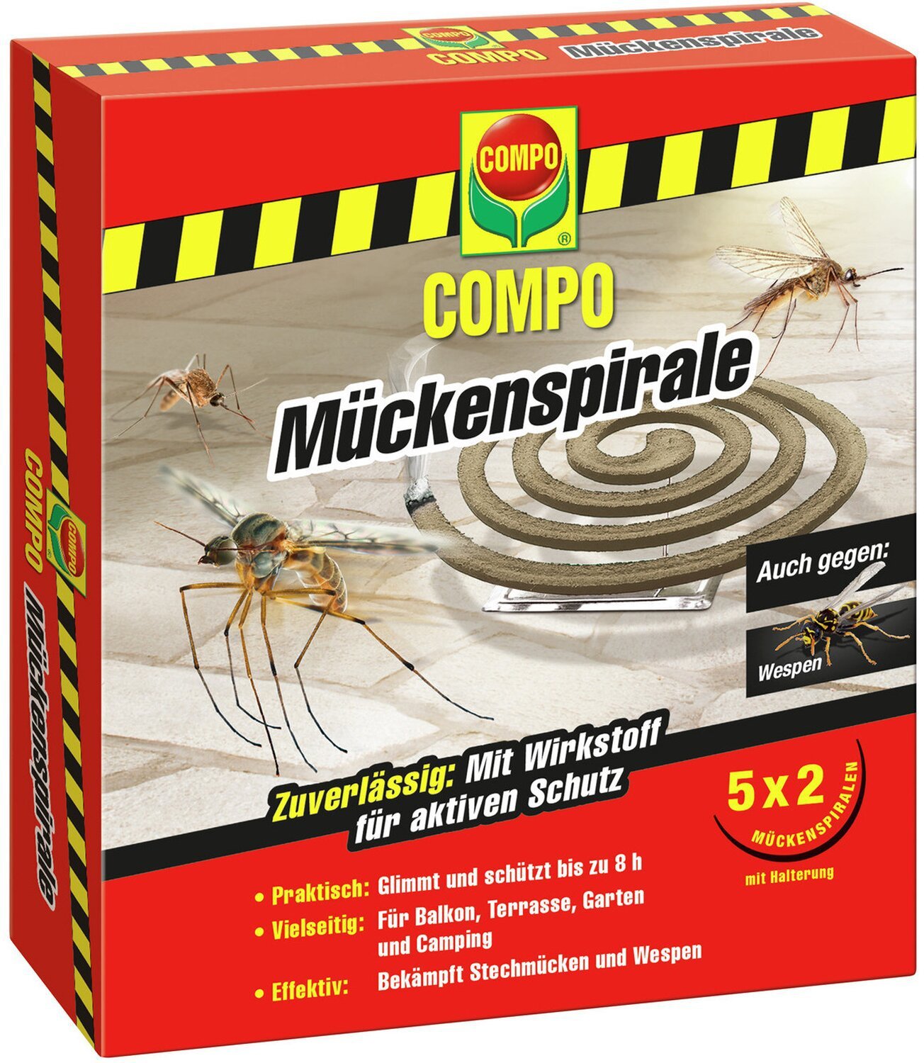 3 x 10er Pack Anti-Mücken-Spiralen inkl Ständer 30 Stück Insekten Mückenspirale 